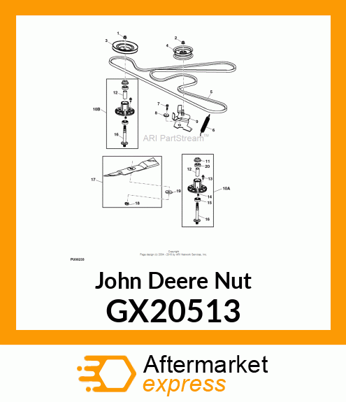 NUT GX20513