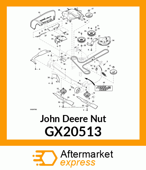 NUT GX20513