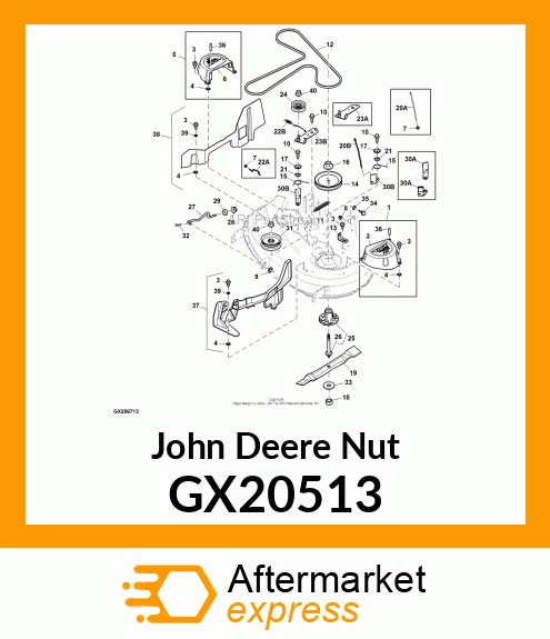 NUT GX20513