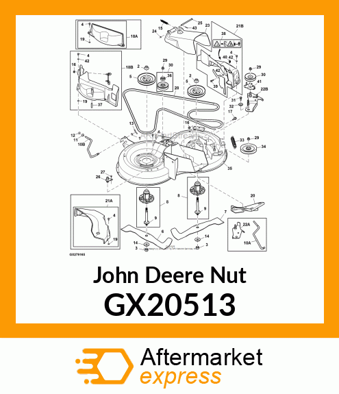 NUT GX20513