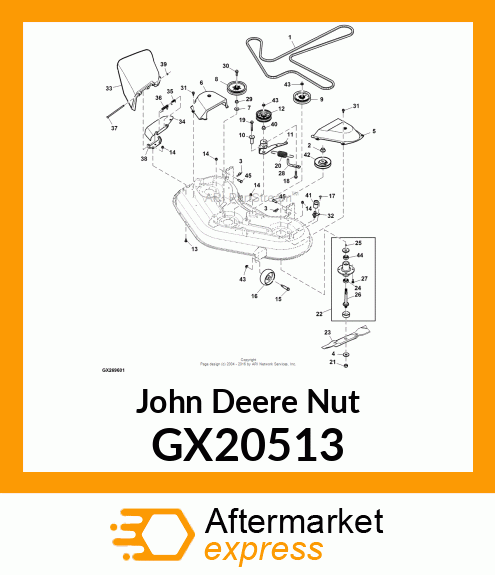 NUT GX20513