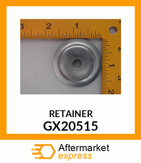 RETAINER, WASHER, CUPPED GX20515