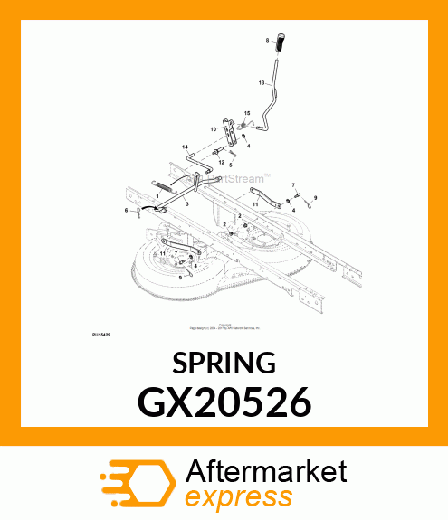 EXTENSION SPRING GX20526