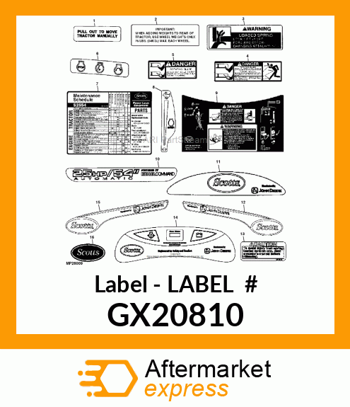 Label GX20810