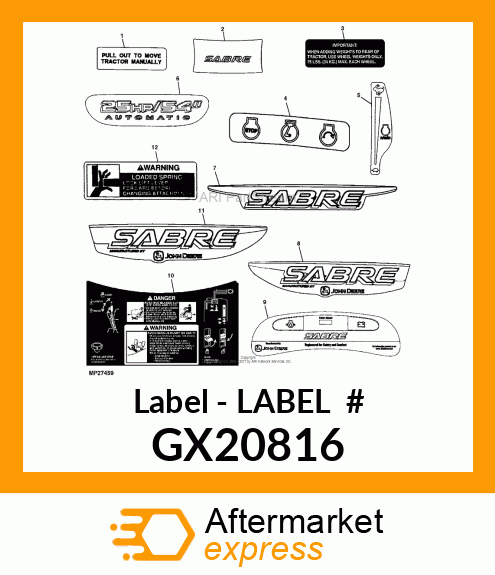 Label GX20816