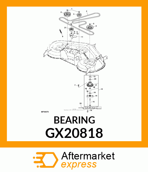 BALL BEARING GX20818