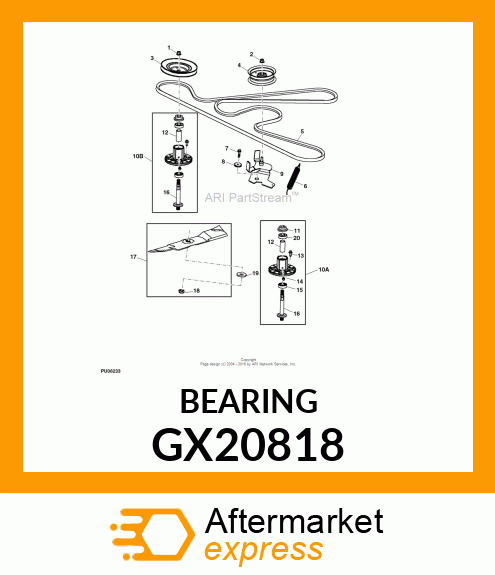 BALL BEARING GX20818