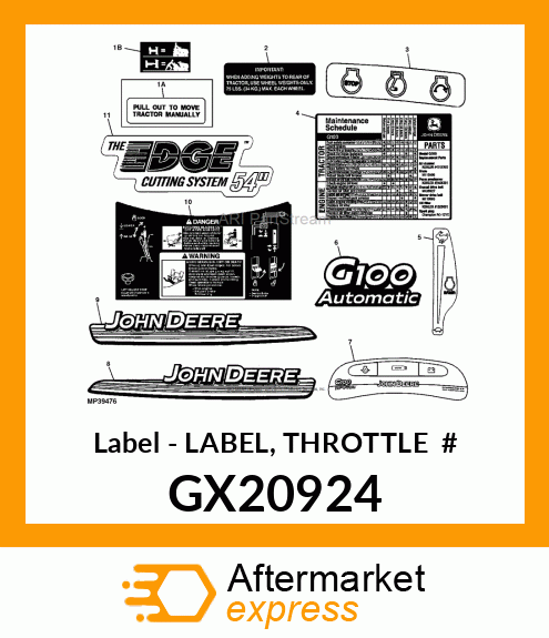 Label GX20924