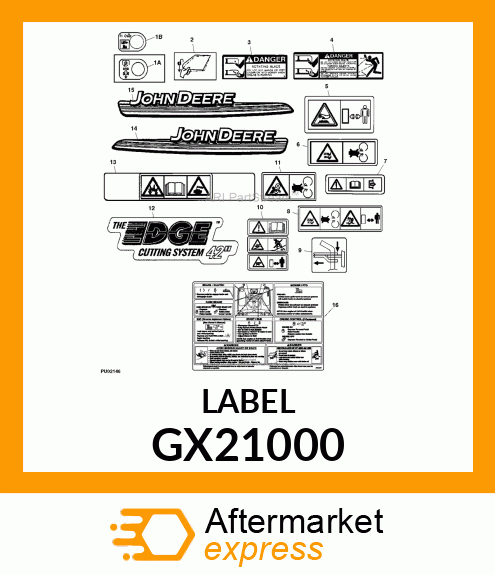 LABEL GX21000