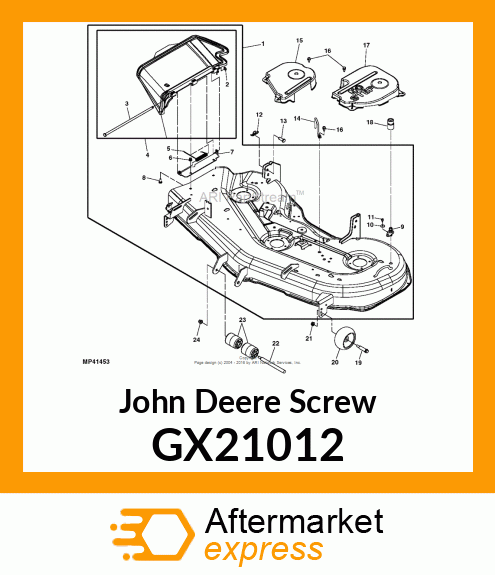 SCREW GX21012