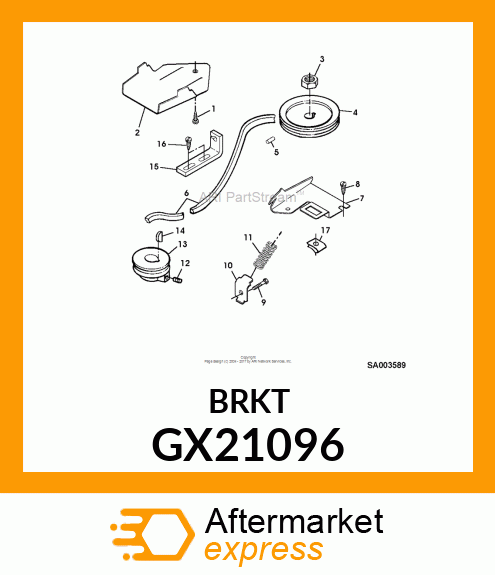 Bracket GX21096