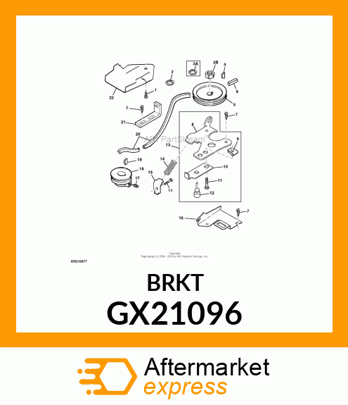 Bracket GX21096