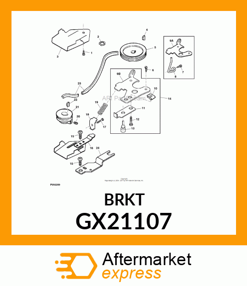 Bracket GX21107