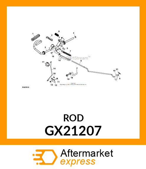 Rod GX21207