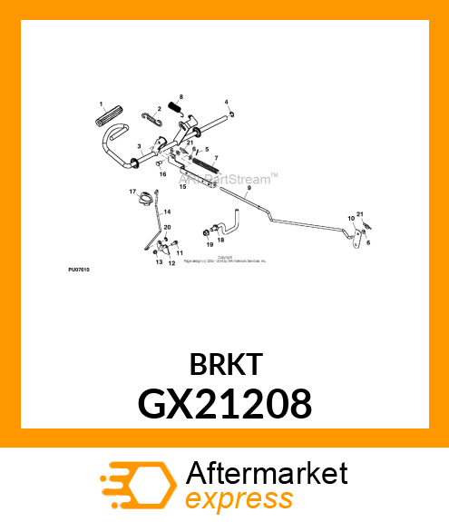 Bracket GX21208