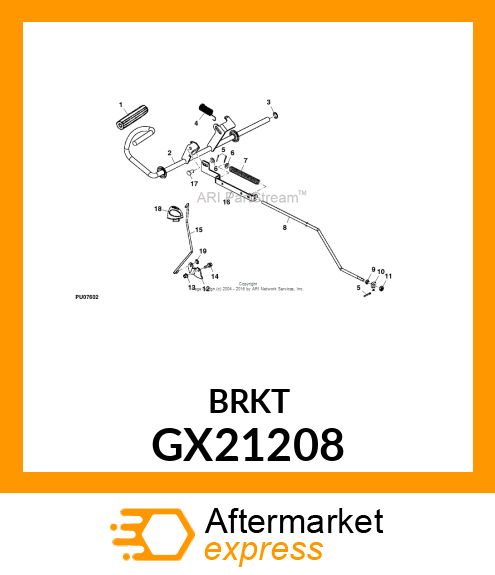 Bracket GX21208