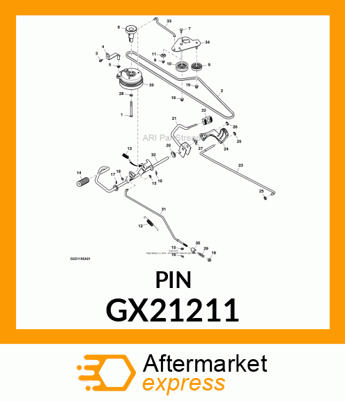 COTTER PIN GX21211