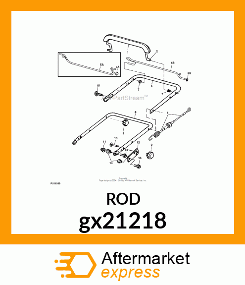 LEVER, WELDED CLUTCH gx21218