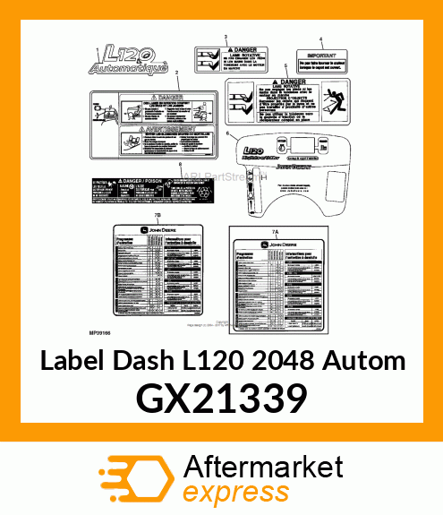 Label Dash L120 2048 Autom GX21339