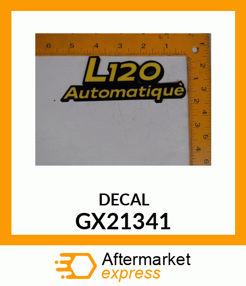 Label Model Hood L120 Auto GX21341