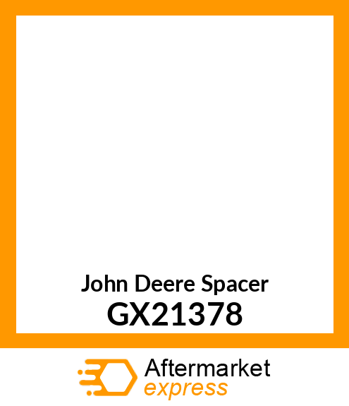 SPACER, BEARING G100 54" DECK GX21378
