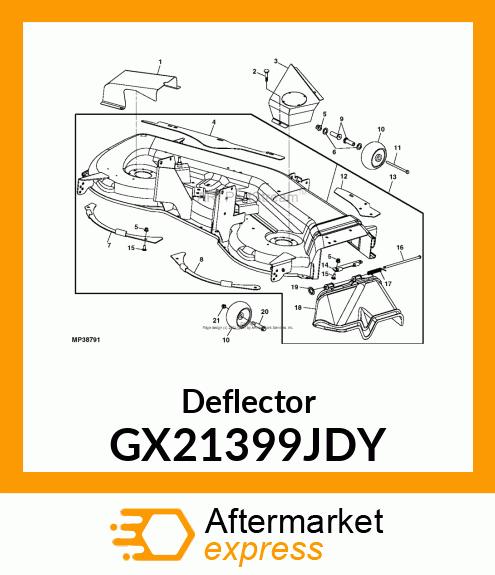 Deflector GX21399JDY