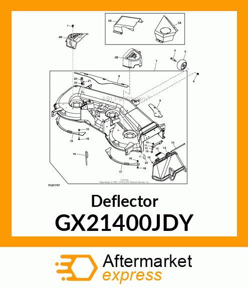 Deflector GX21400JDY