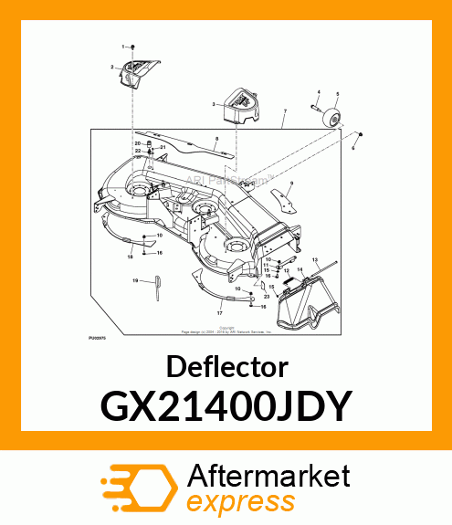 Deflector GX21400JDY