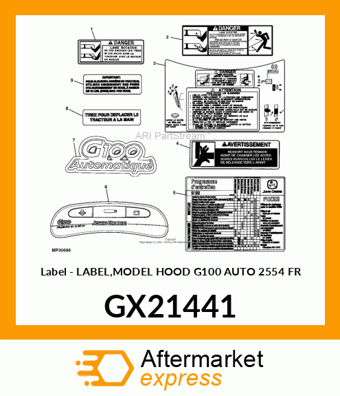 Label GX21441