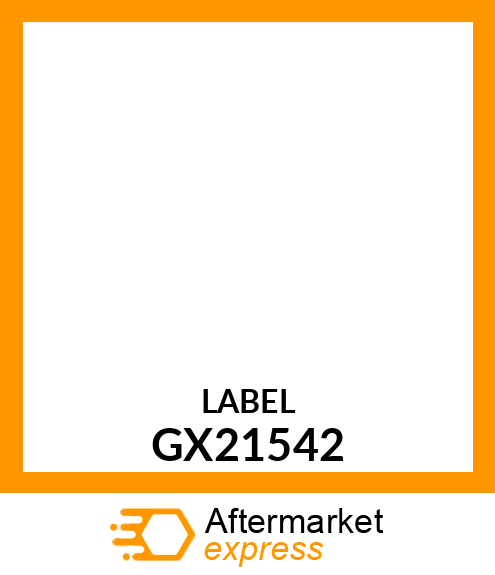 Label GX21542