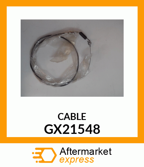 CABLE, TRACTION (JX75) GX21548