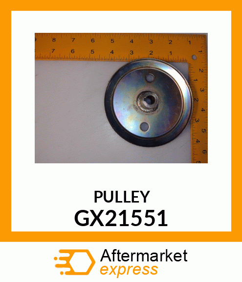 PULLEY, DRIVEN (2004 CAST DECK WBM) GX21551