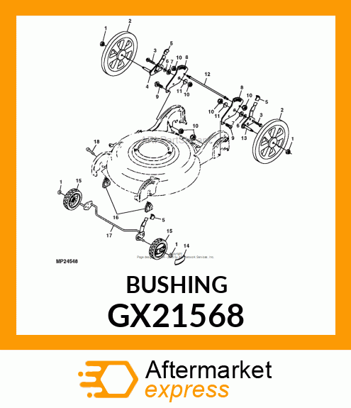 Bushing GX21568