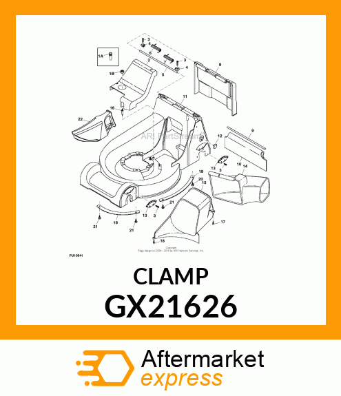 Clamp GX21626