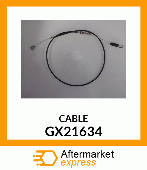 CABLE, TRACTION (CAST DECK) GX21634