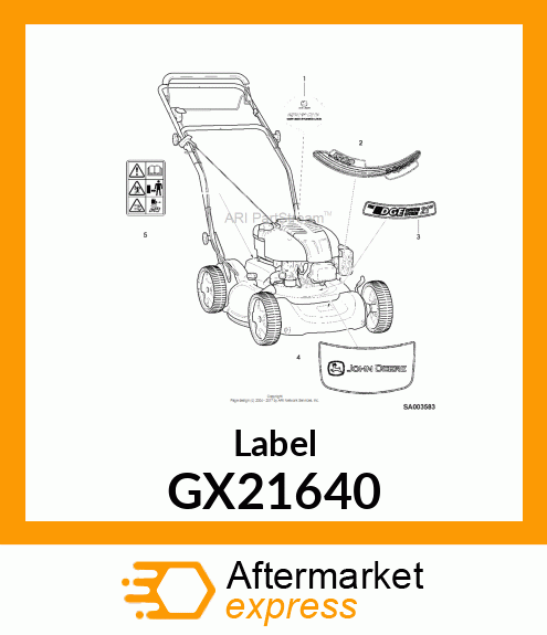 Label GX21640