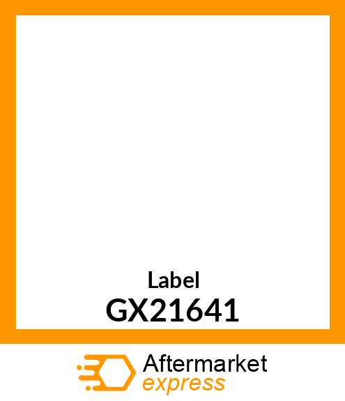Label GX21641