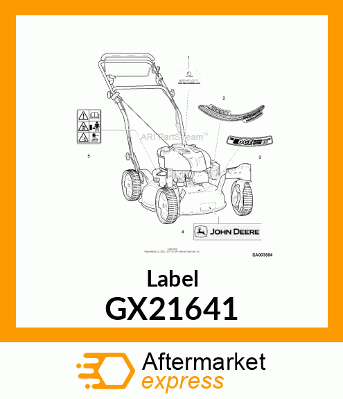 Label GX21641