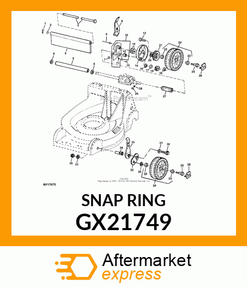 SNAP RING GX21749