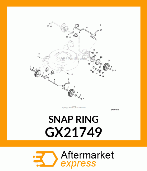 SNAP RING GX21749