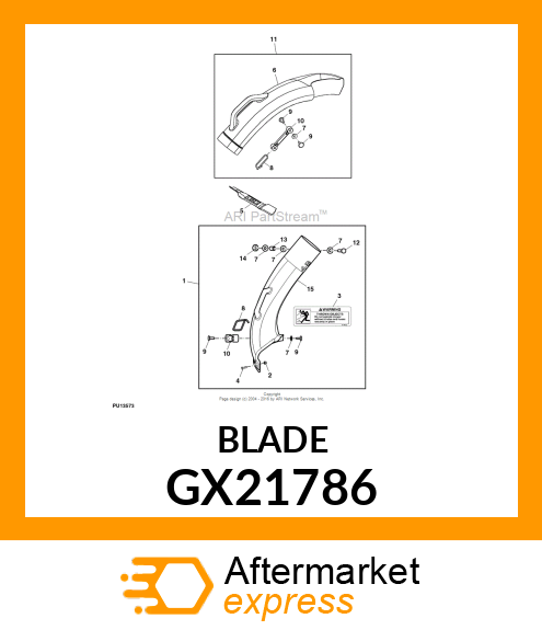 BLADE, LOBE GX21786