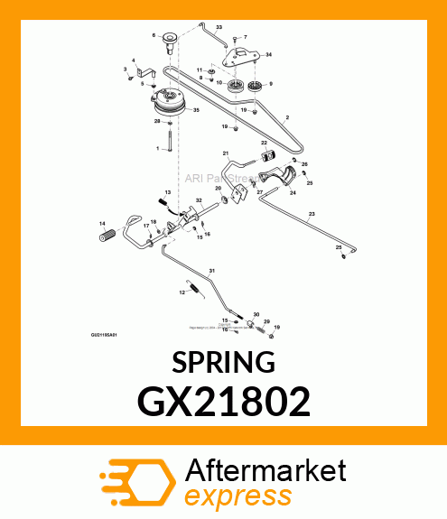 SPRING GX21802