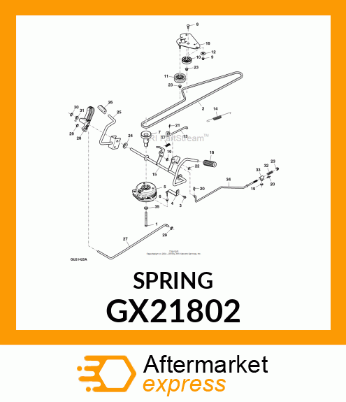 SPRING GX21802