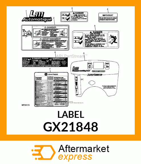 Label GX21848