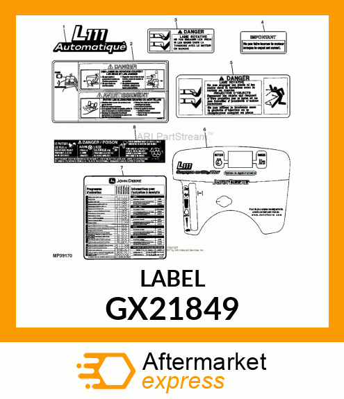 Label GX21849