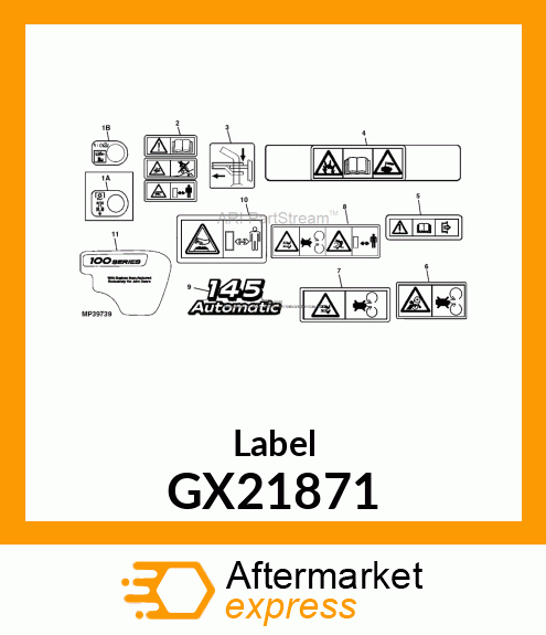 Label GX21871