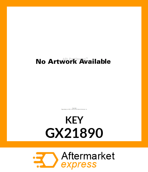 KEY, STEPPED GX21890