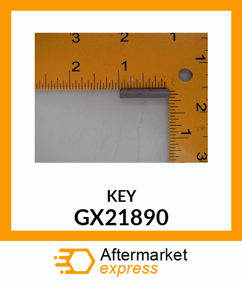 KEY, STEPPED GX21890