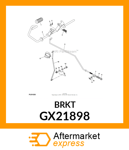 BRACKET GX21898