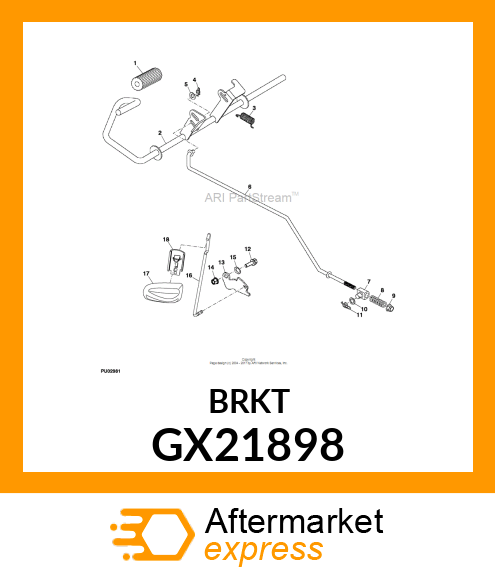 BRACKET GX21898